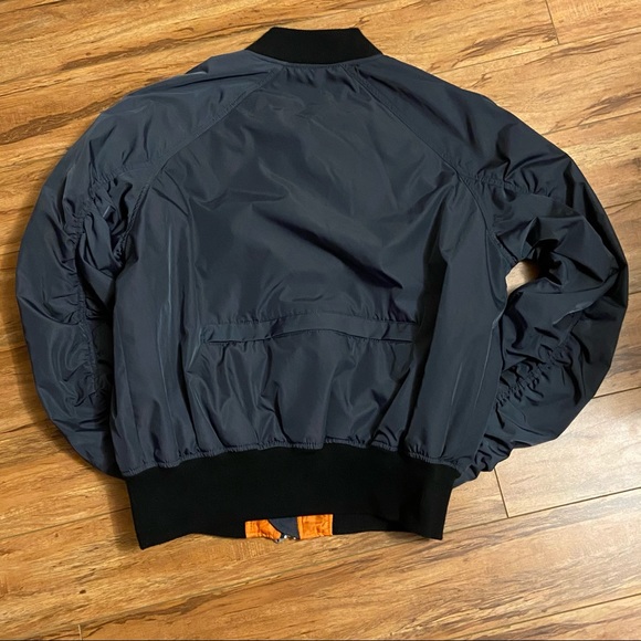 Fear of god X pacsun bomber jacket LARGE navy blue - Picture 4 of 6